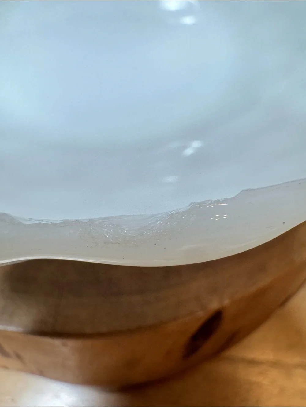 Vintage Bubble Milk Glass Serving Bowl | Vintage Kitchen | Farmhouse Style